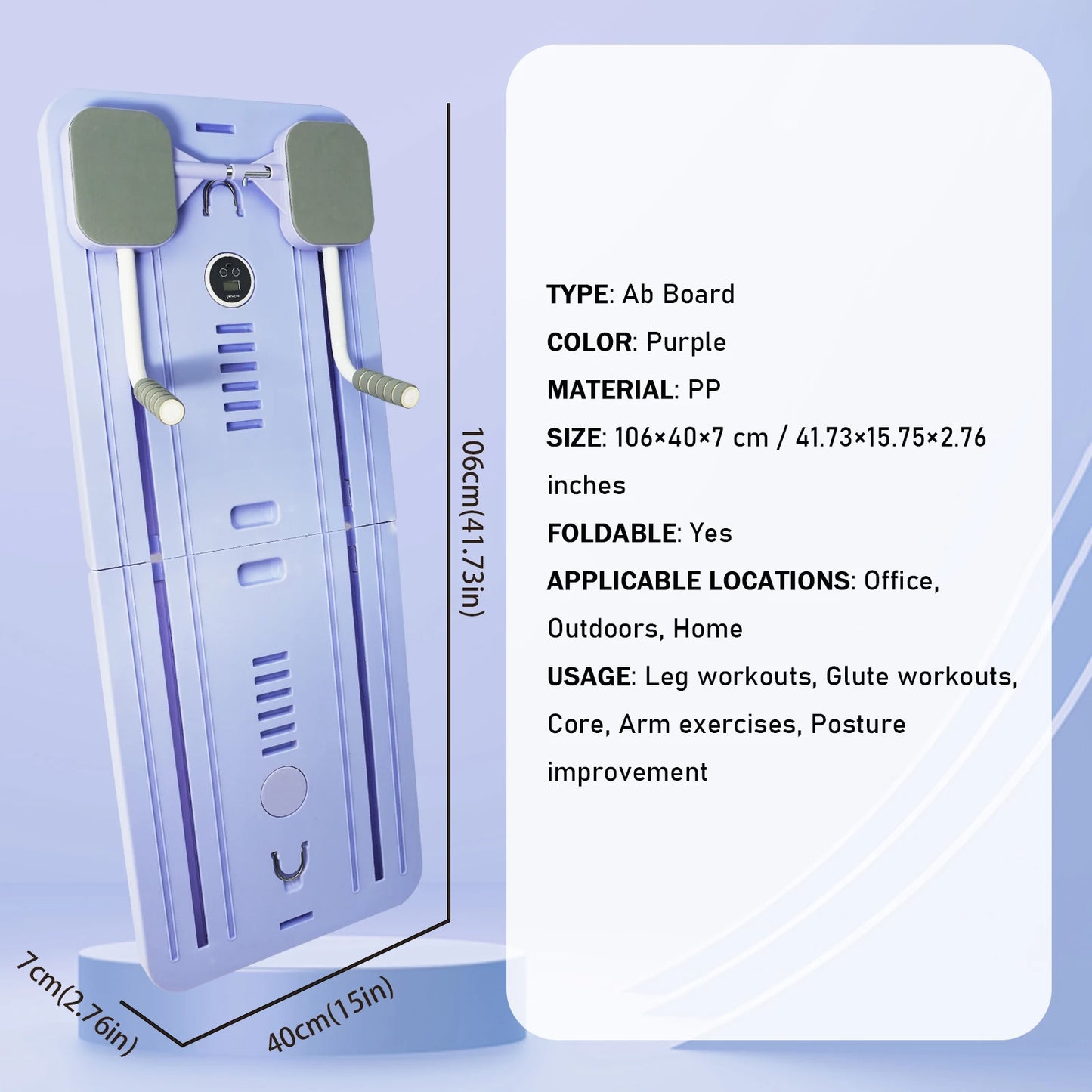Pilates Home Workout Board