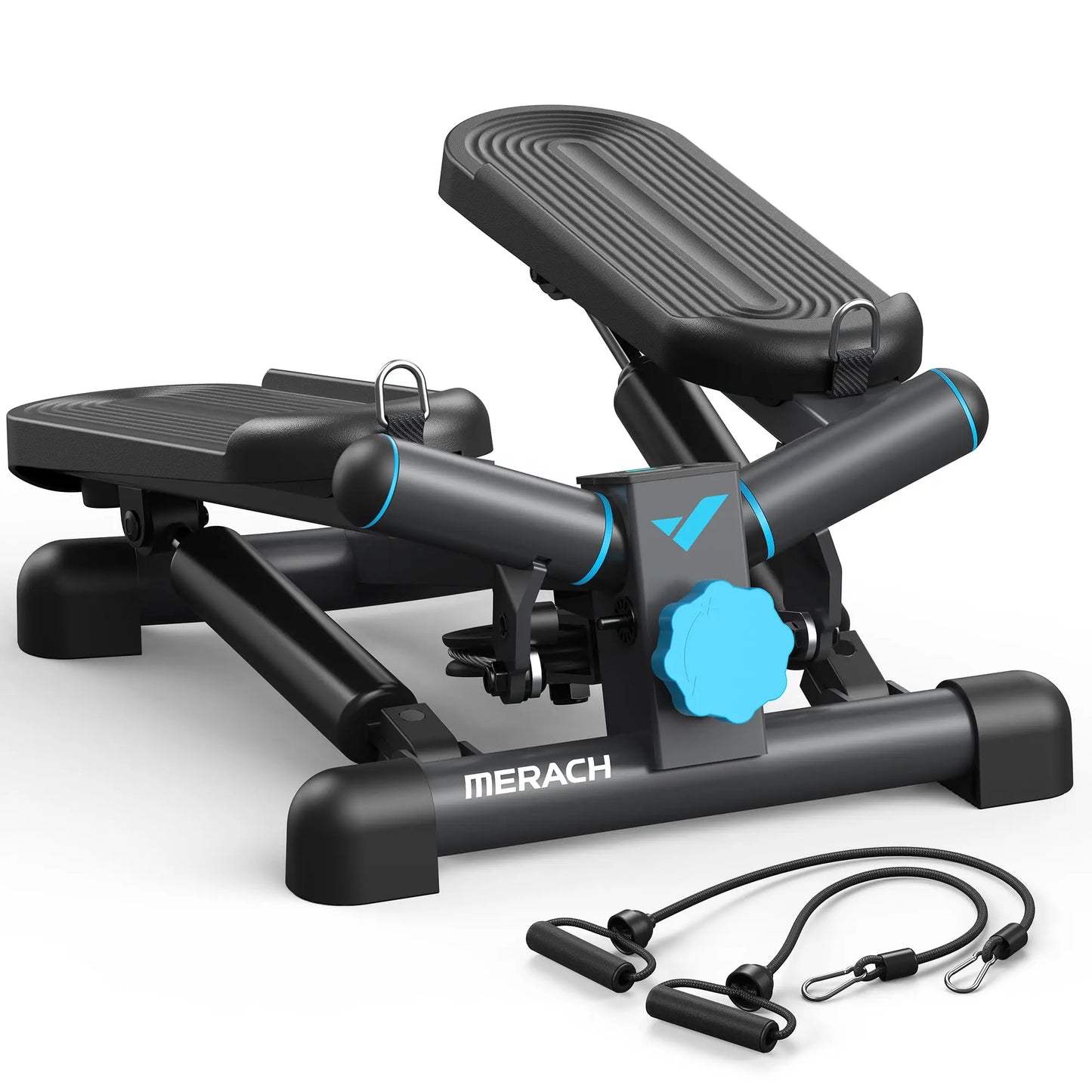 Mini Stepper Exercise Equipment with Resistance Bands