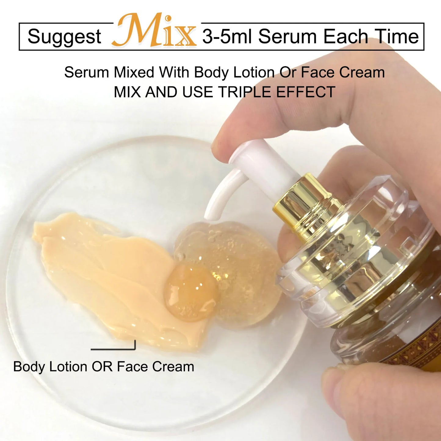 Skin Whitening Moisturizing Face/Body Serum/Lotion