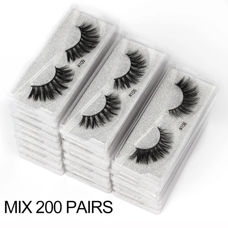Mink False Eyelashes
