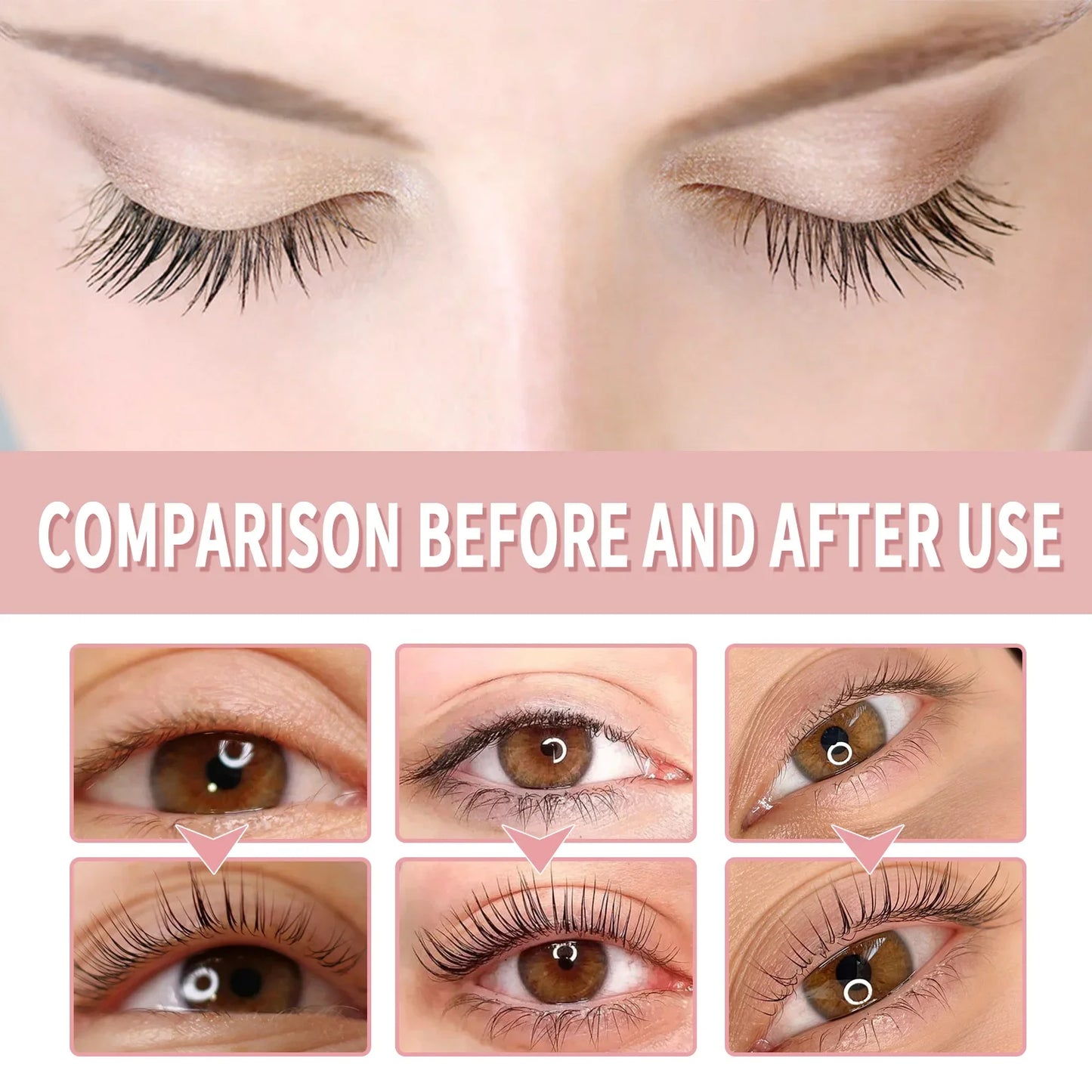 Eyelash Curling Mascara Liquid Waterproof