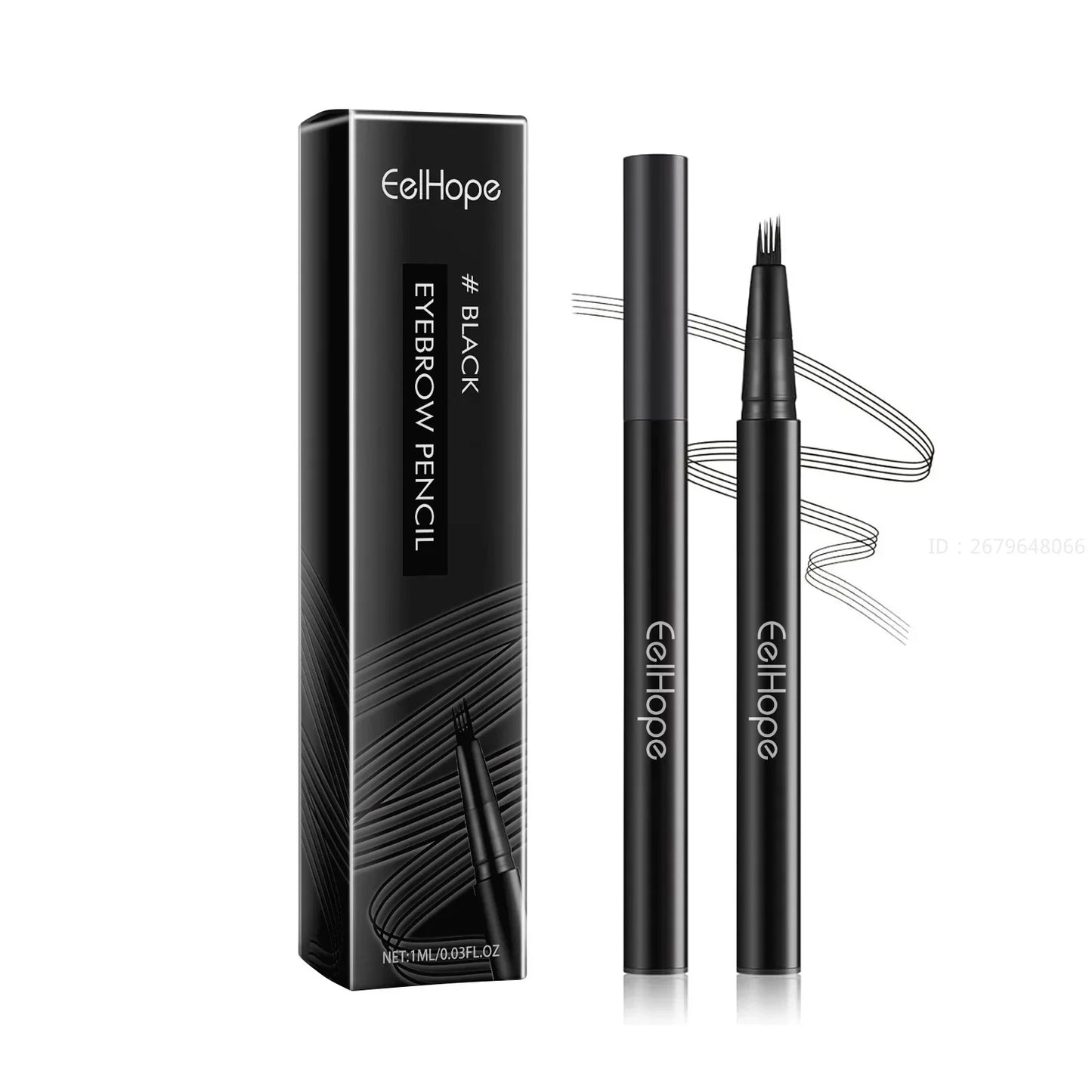 Waterproof Eyebrow Pencil Natural Black