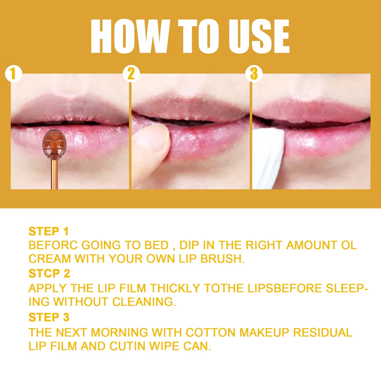 Honey Moisturizing Lip Balm/Lip Mask