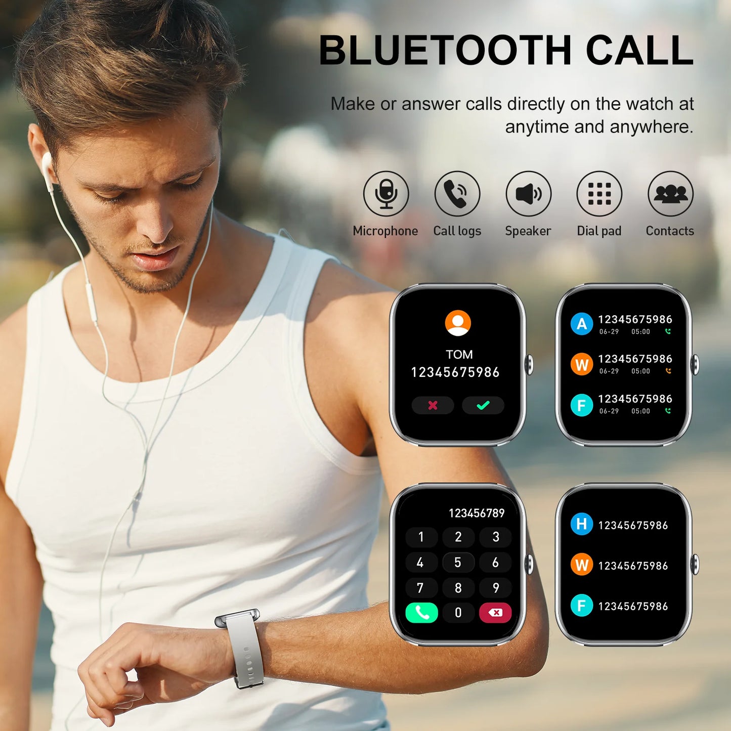 Smart, 110+ Sport Modes, Fitness Activity Tracker