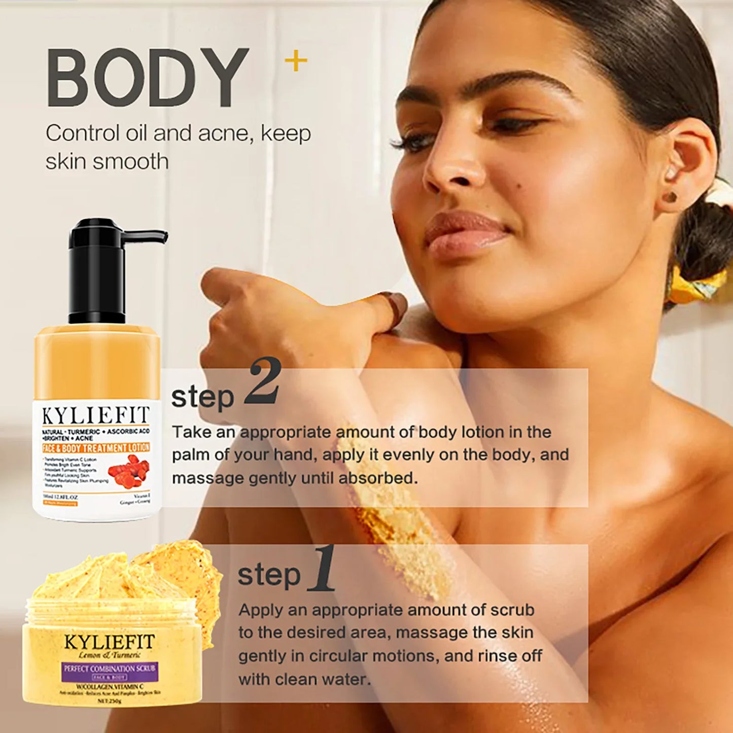 Natural Organic Turmeric Skin Care Kit