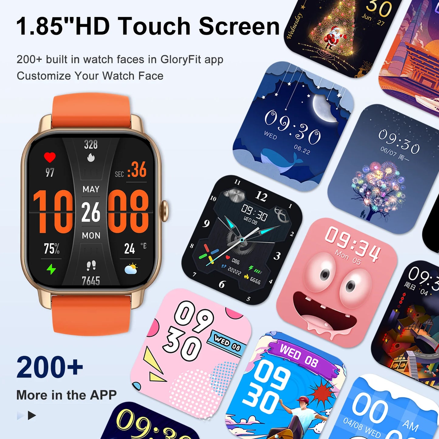 Smart Watch, Waterproof, Fitness Activity Tracker