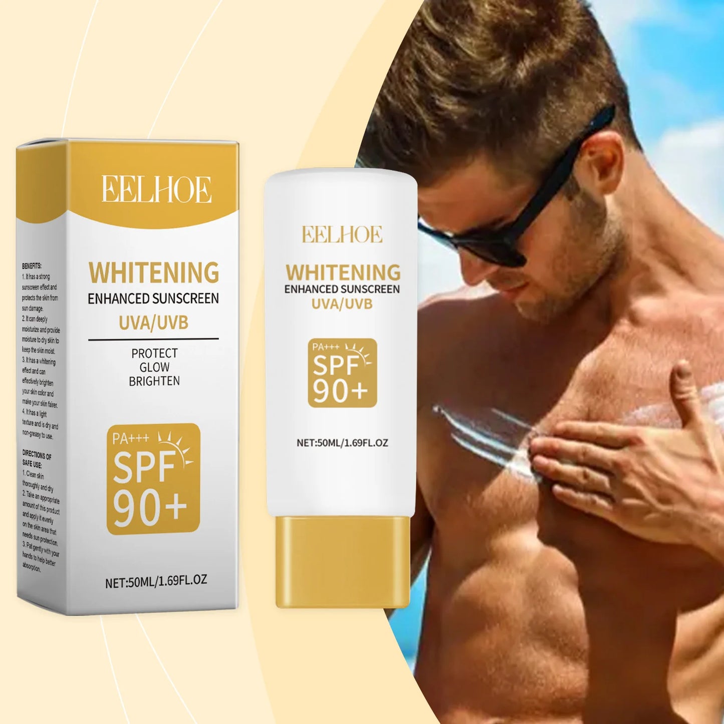 Enhanced Sunscreen Moisturizing Cream