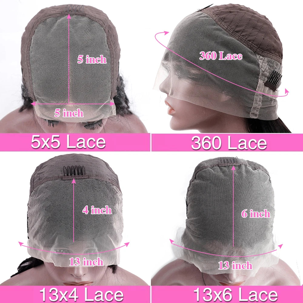 Body Wave Lace Front Human Hair Wigs