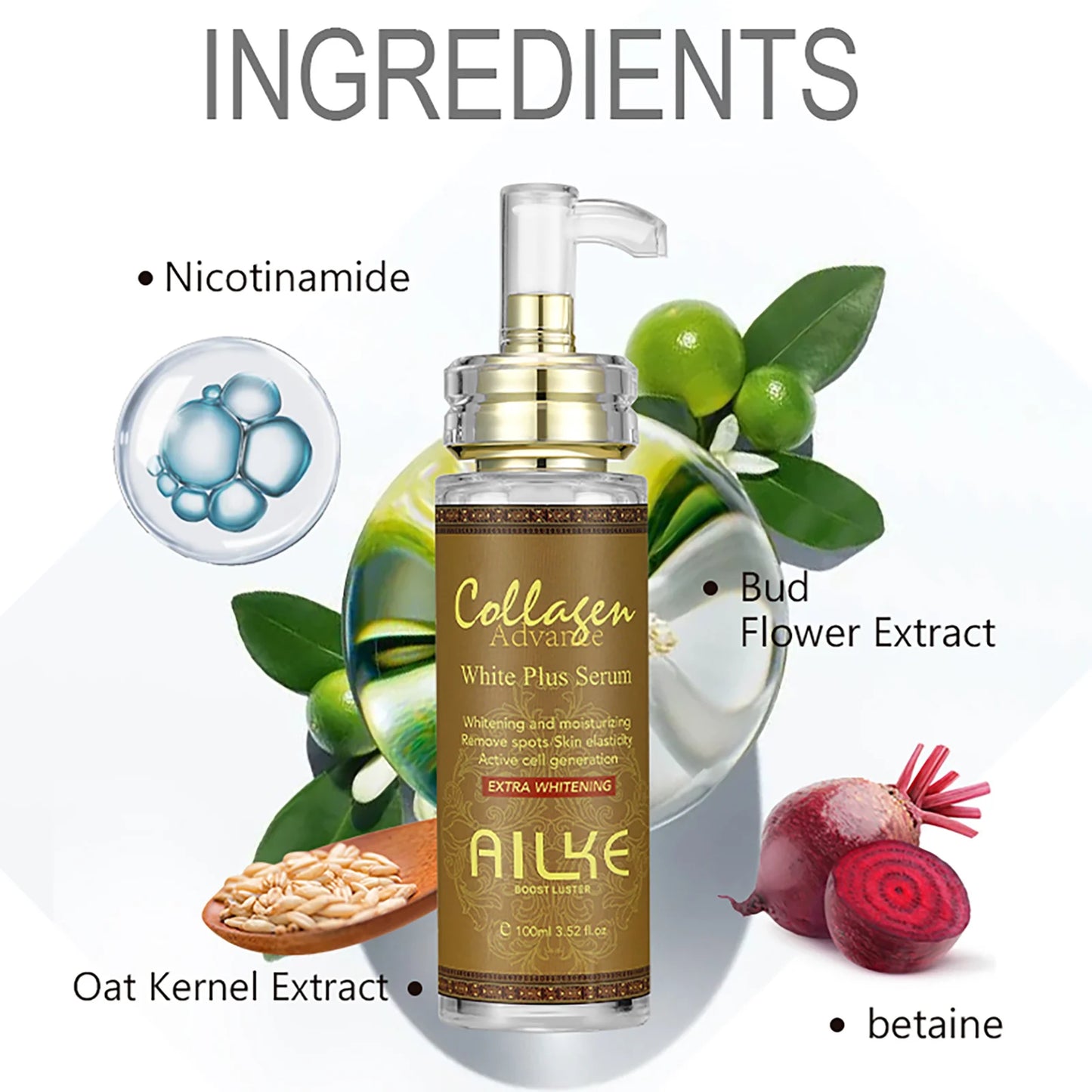 Skin Whitening Moisturizing Face/Body Serum/Lotion