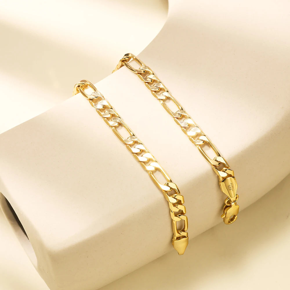 14K Gold Plated Chain Link Necklace