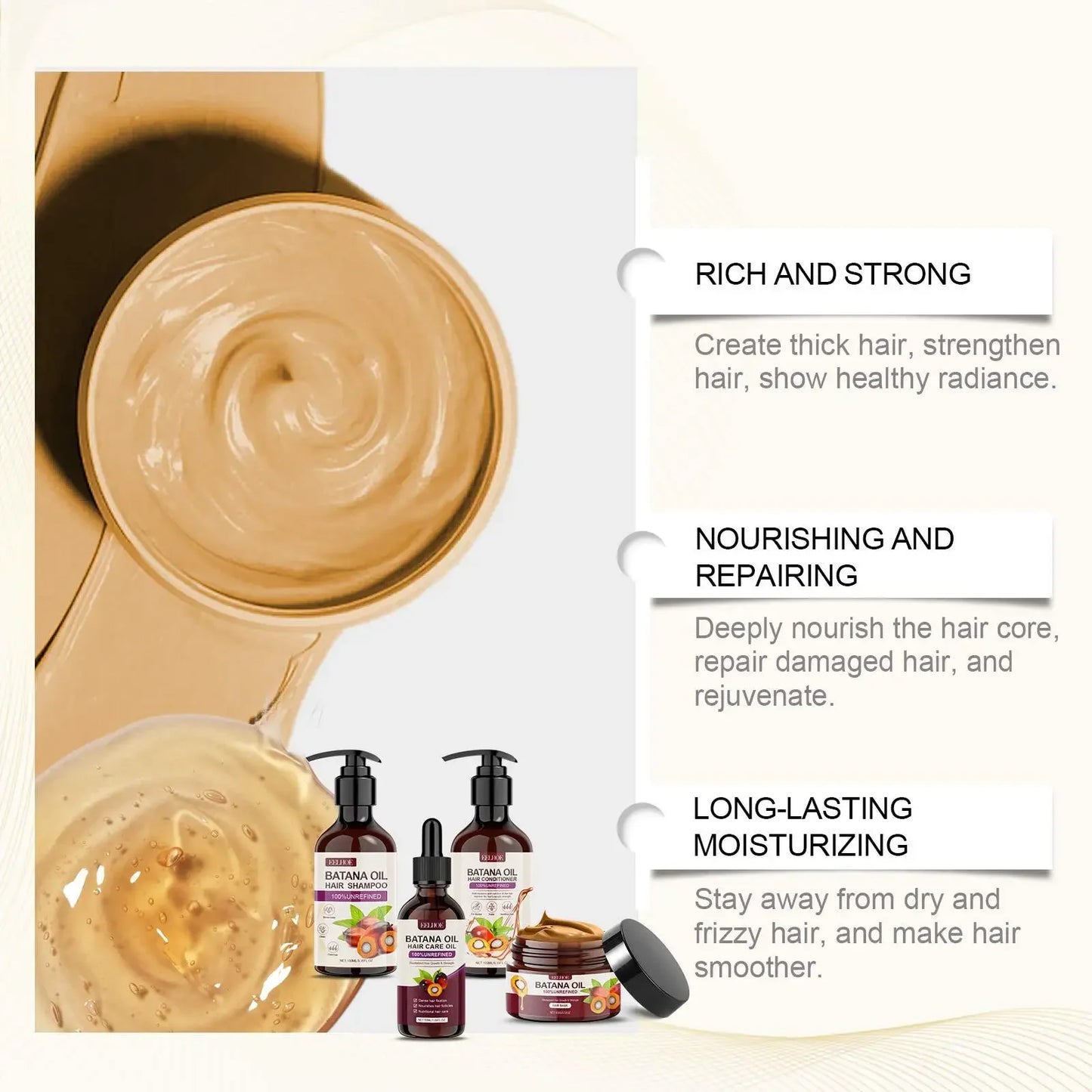 Batana Oil Rich Hair Conditioner Set