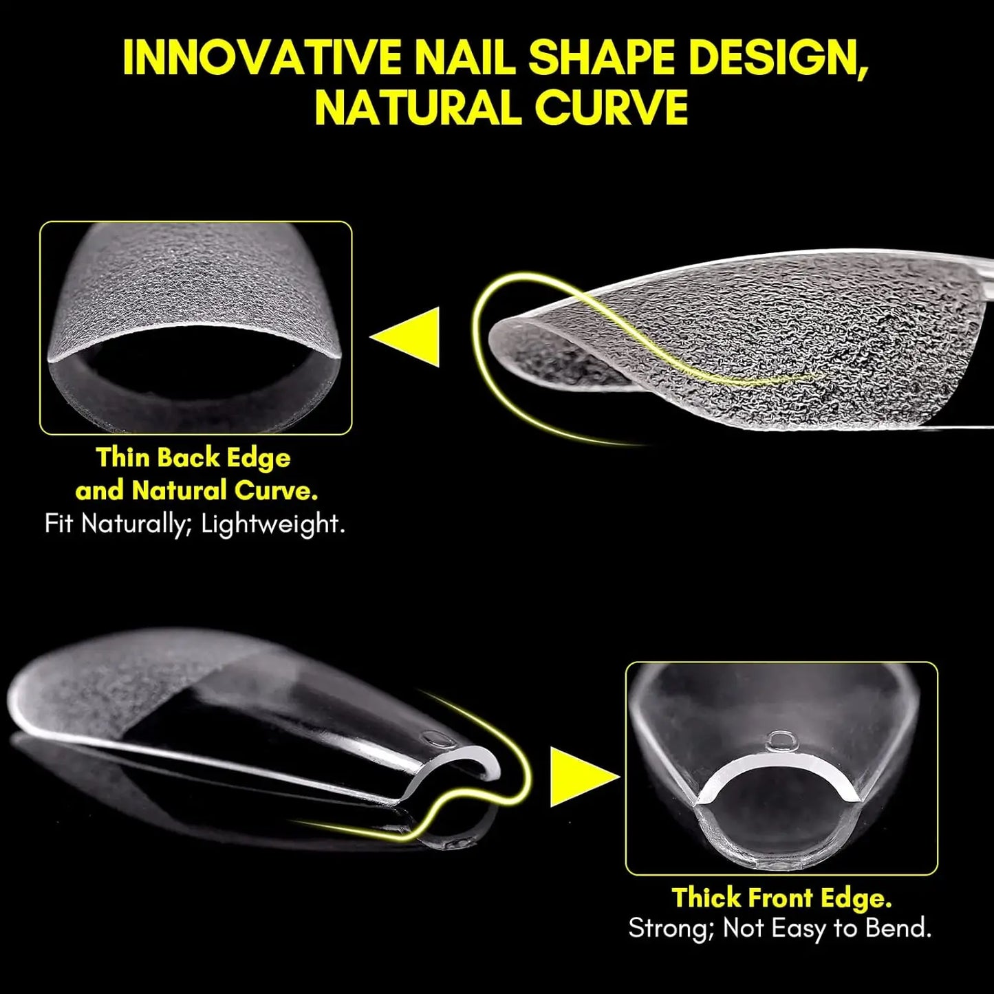 Clear Press on Nails Tips