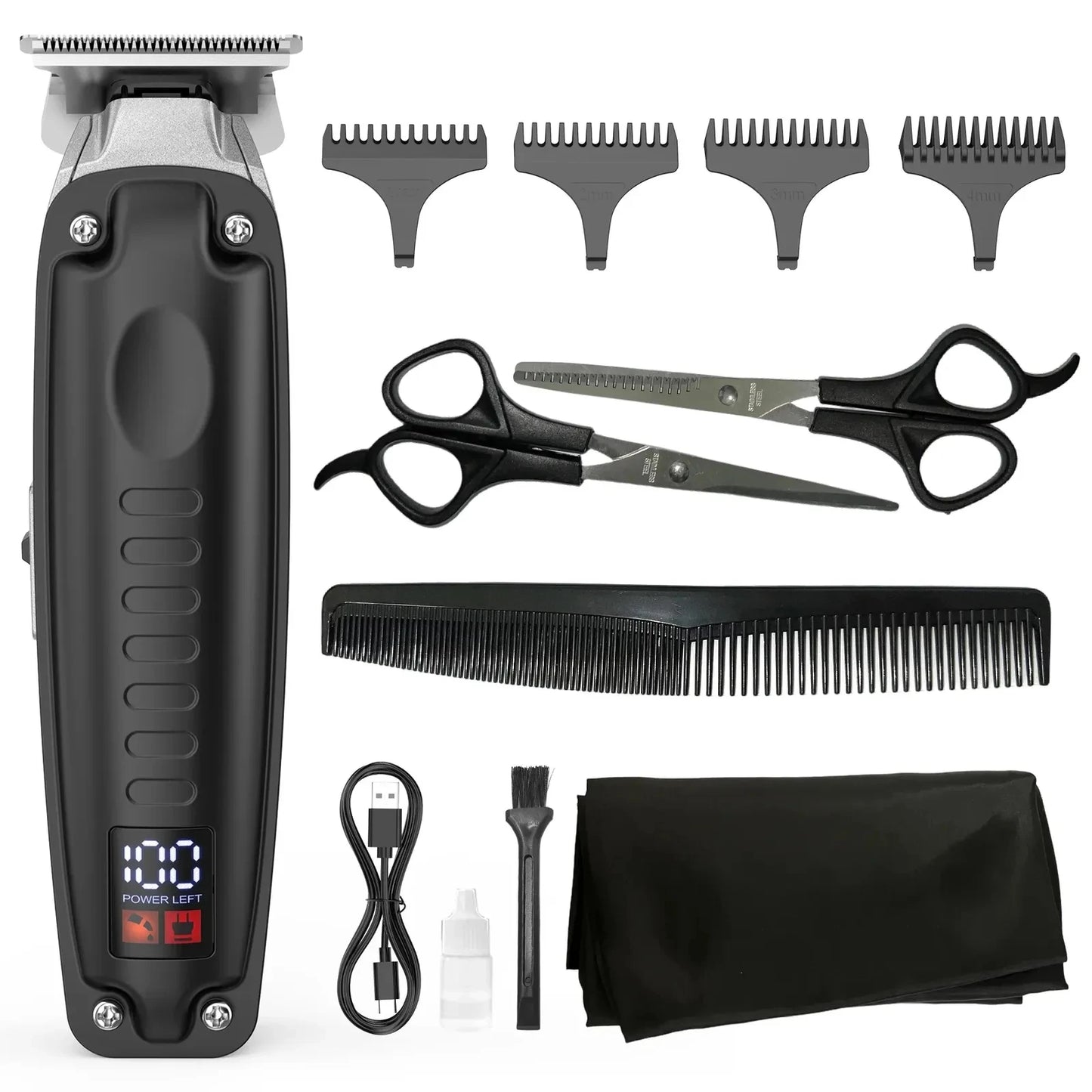 Men's Cordless Hair Clipper Kit