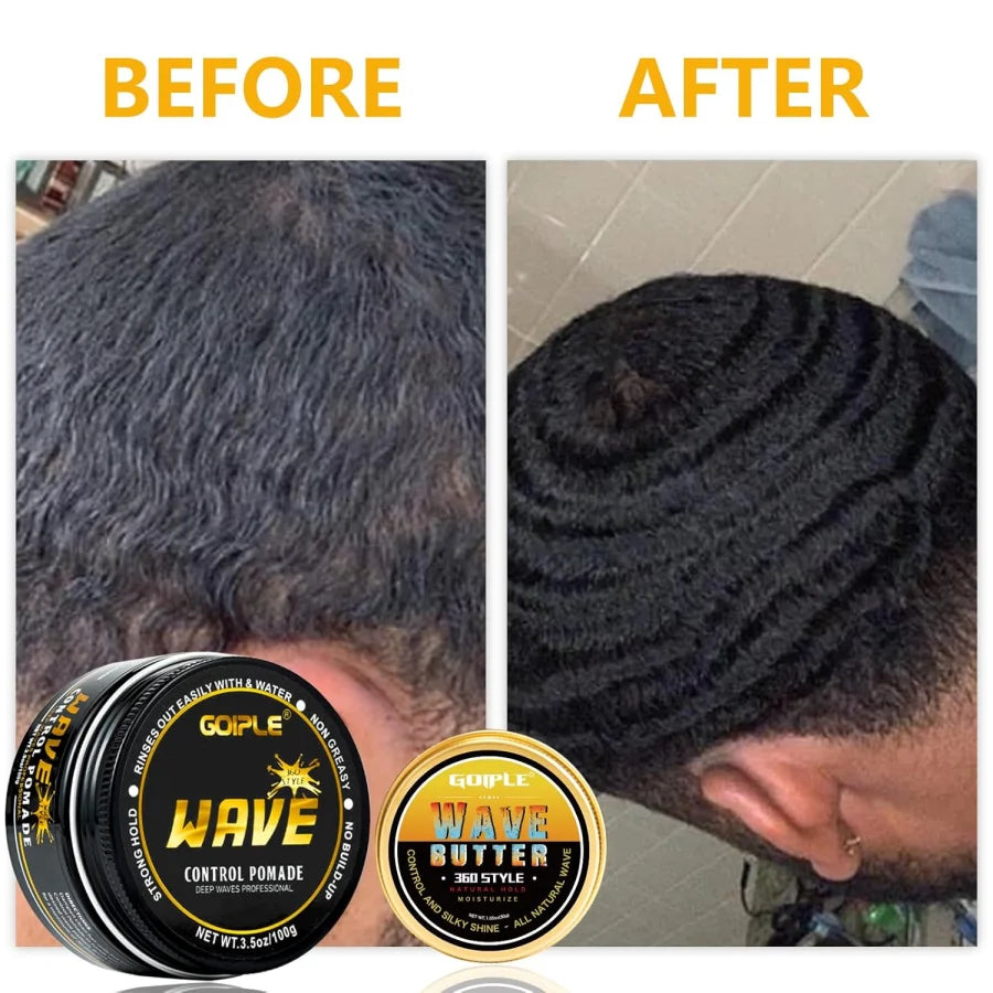 Natural Wave Pomade For Black Men