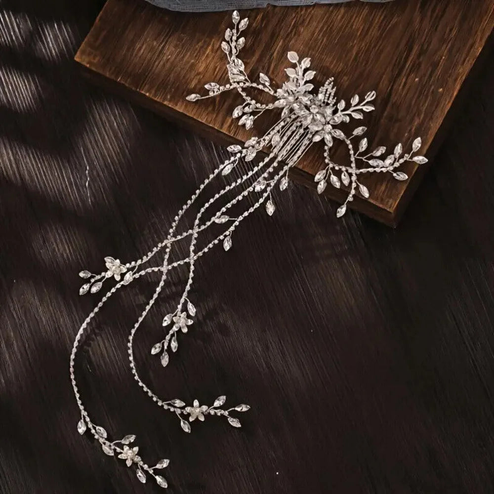 Crystal/Pearl/Rhinestone Bridal Headpiece