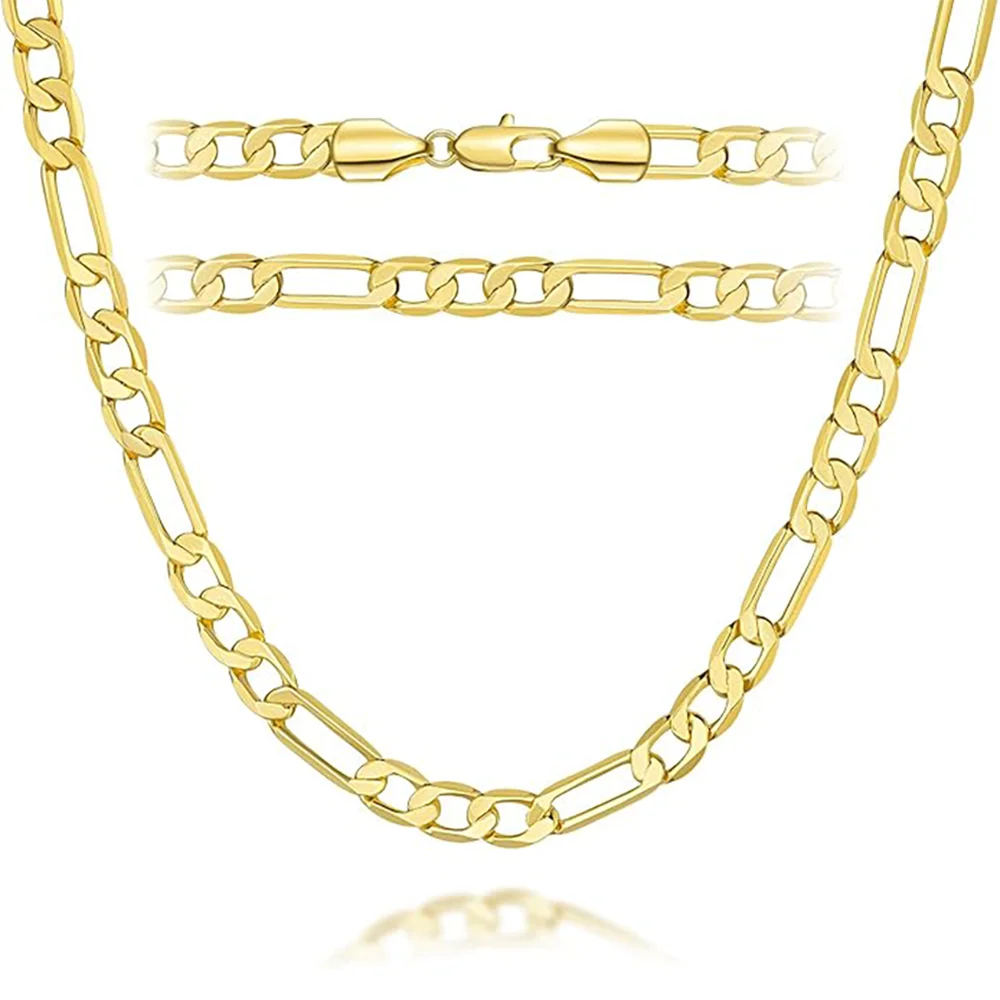 14K Gold Plated Chain Link Necklace