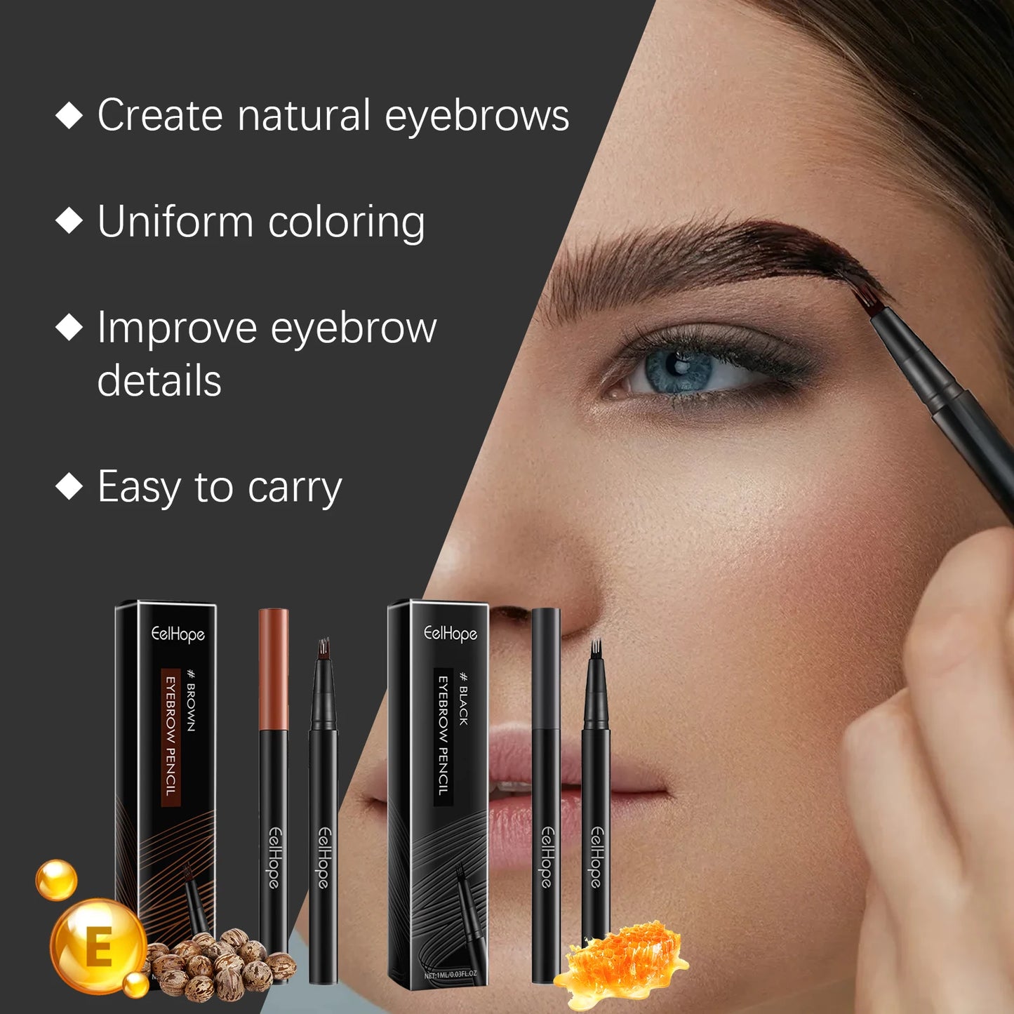 Natural Shaping Eyebrow Pencil