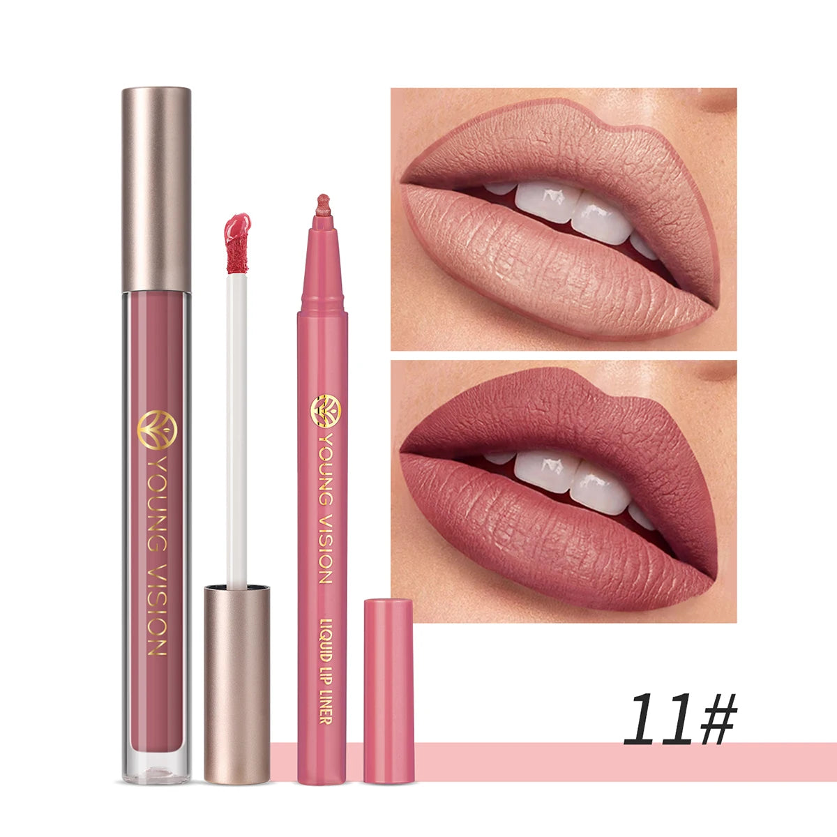 Lip Glaze + Lip Liner