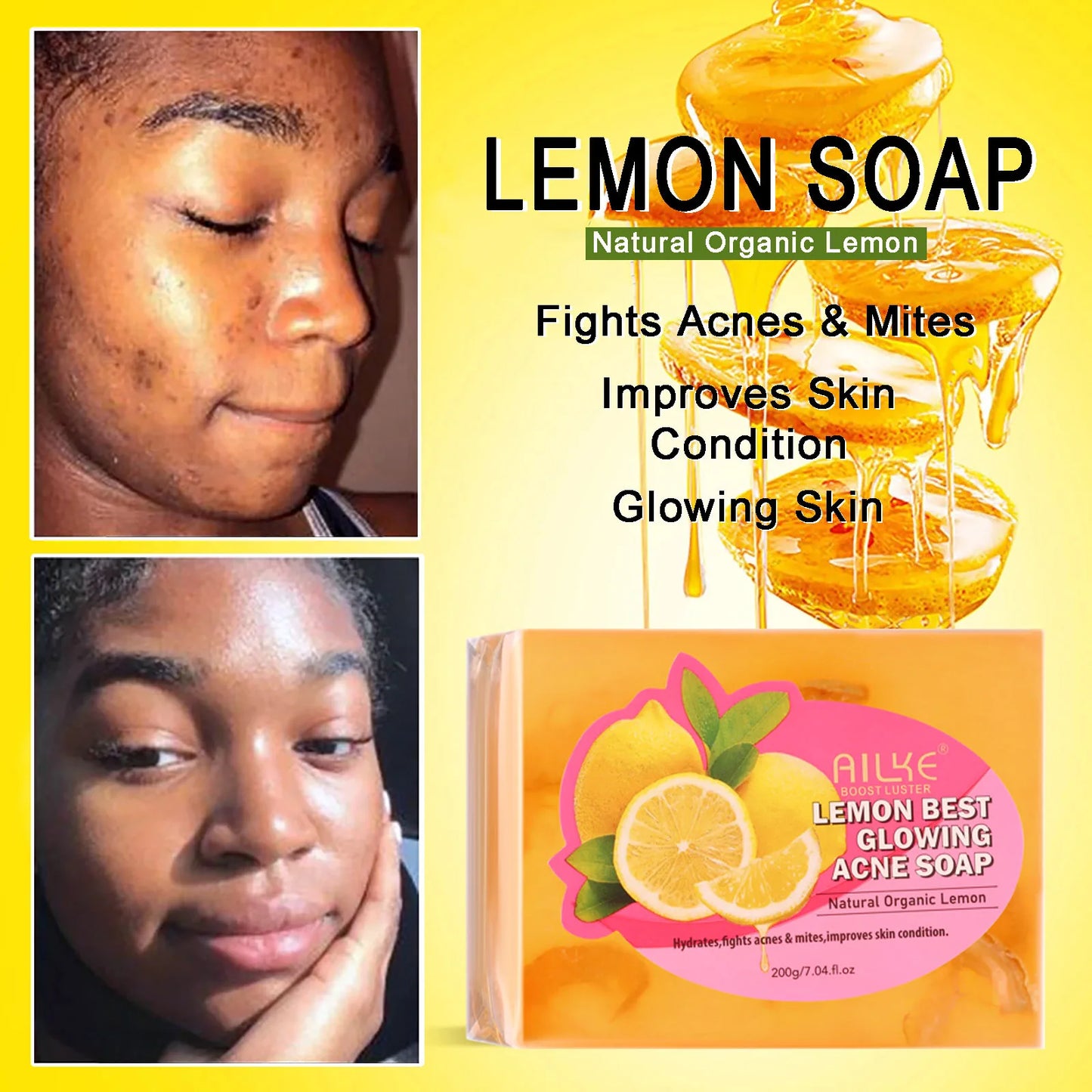 Organic Lemon Soap