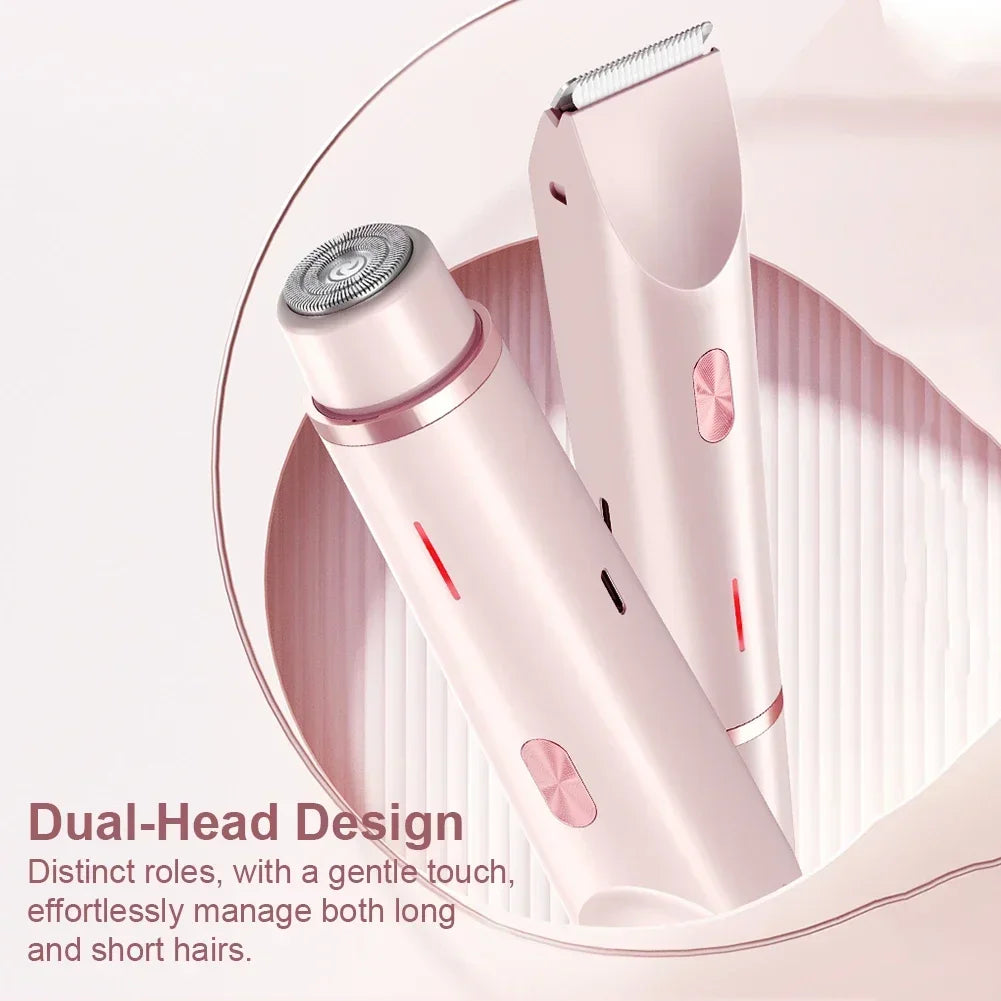 Women Dual-Head Electric Shaver