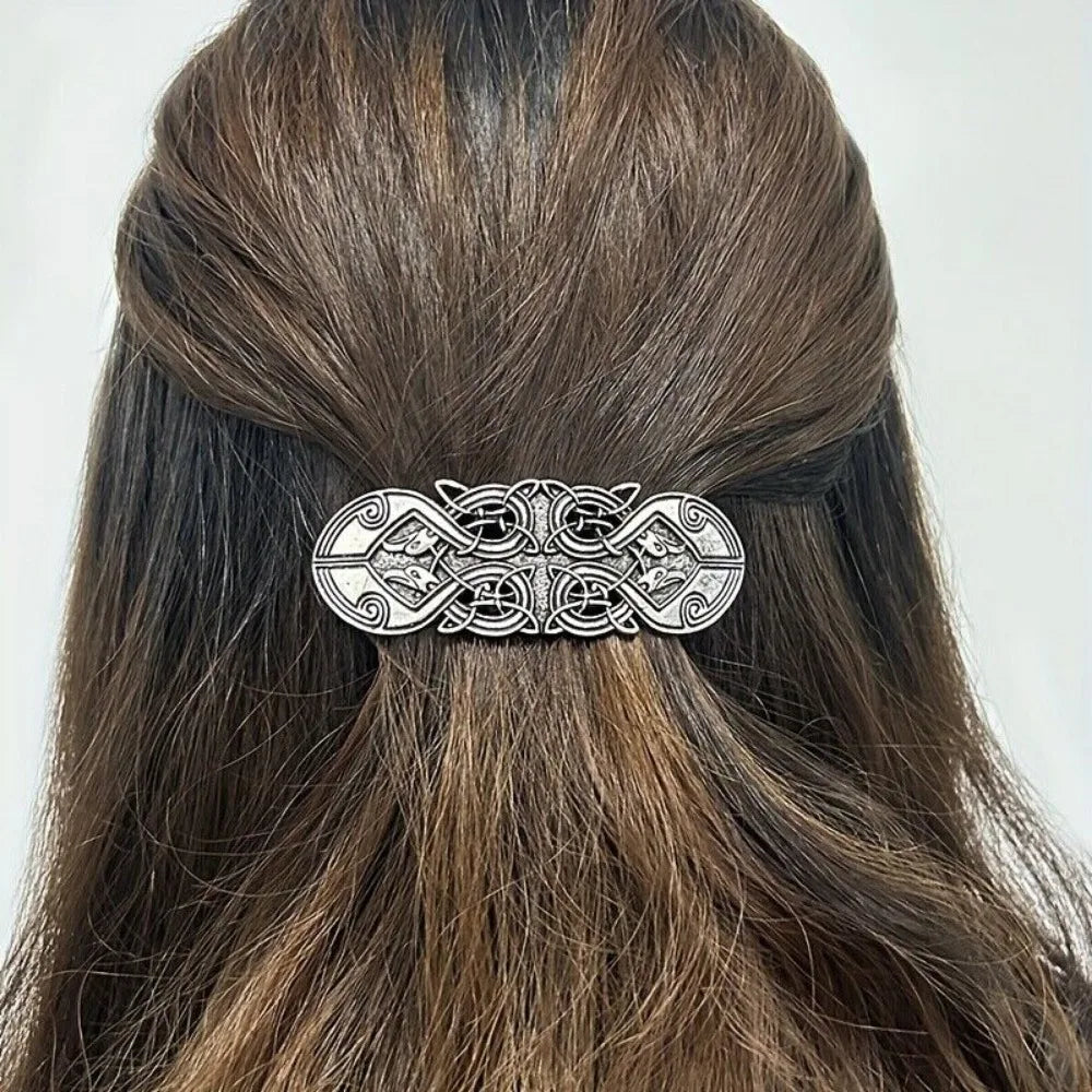 4PCS Viking Vintage Hair Barrettes