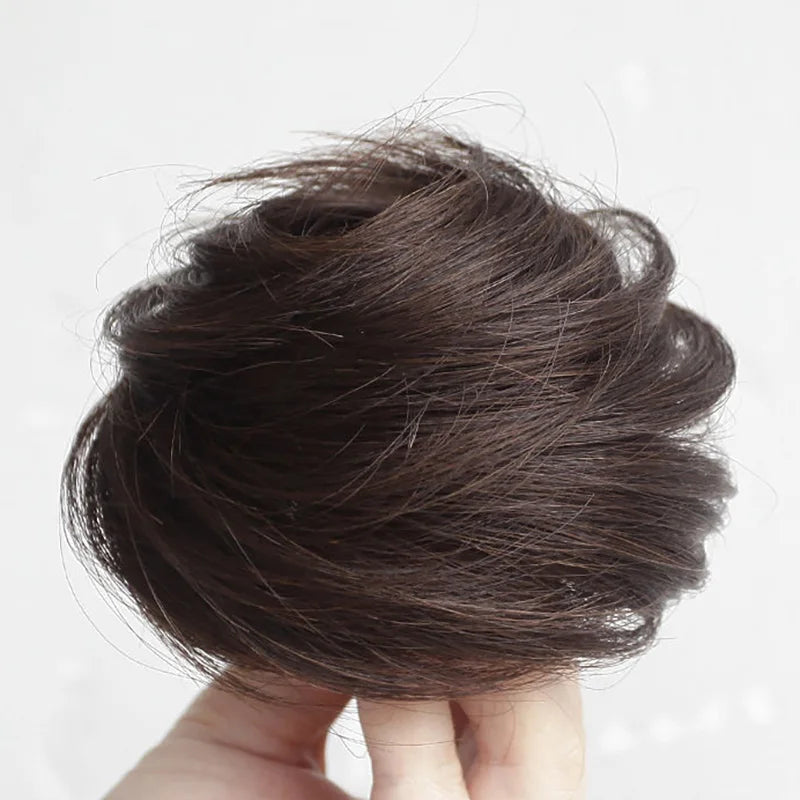Fluffy Invisible Natural Bun Braiding Hair Ring