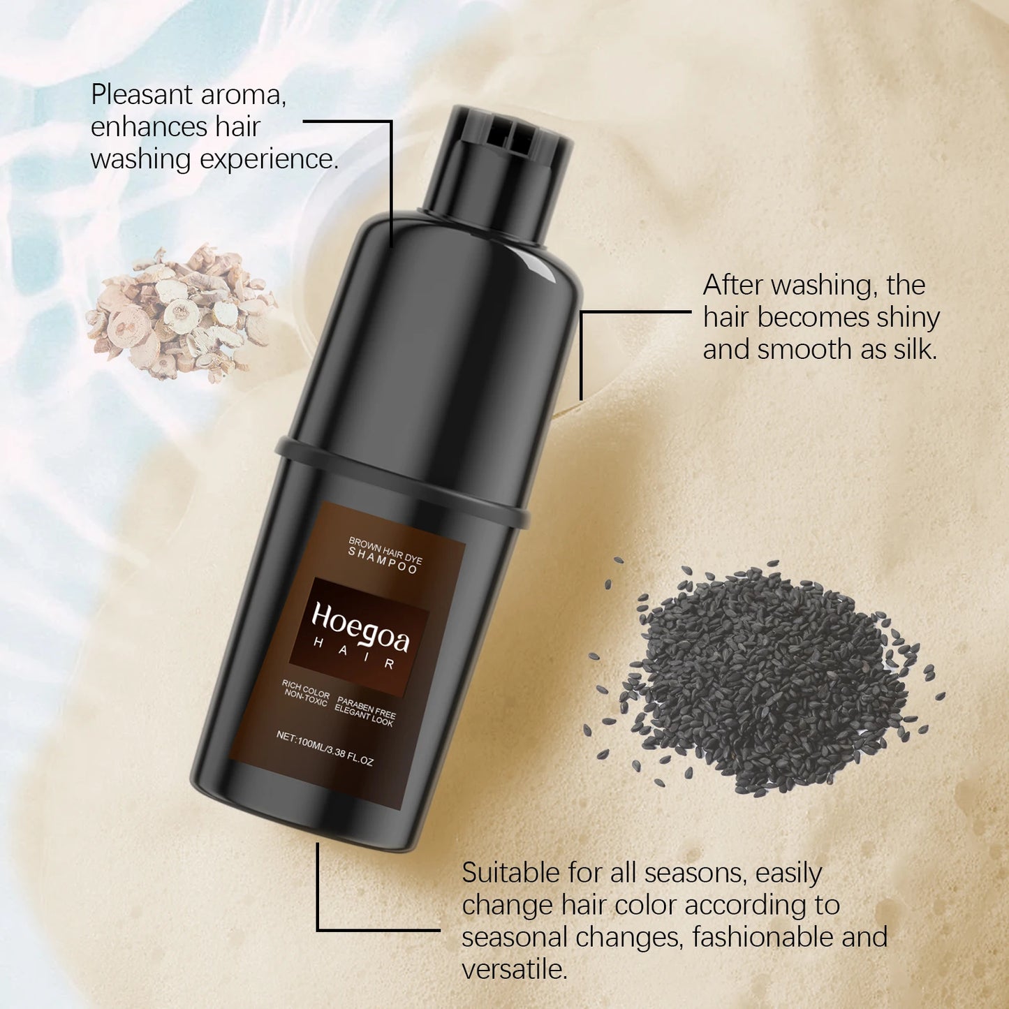Color-Depositing Hair Dye Shampoo