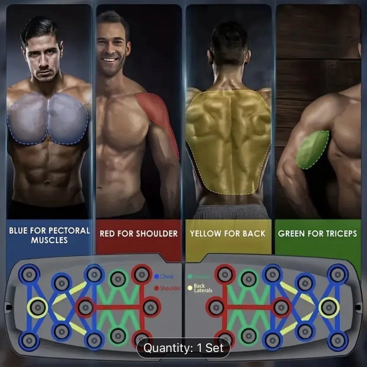 Multi-Functional Push Up Board