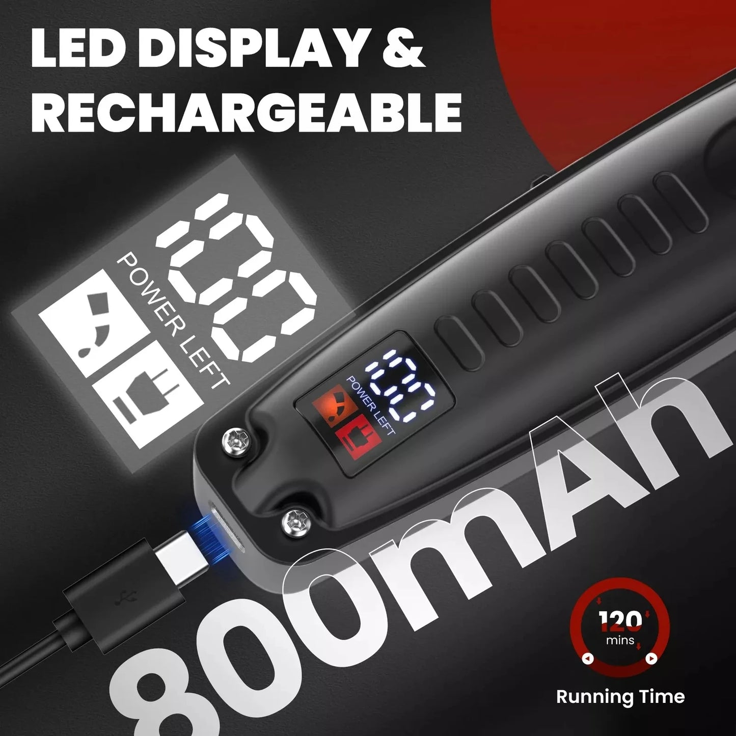 Men's Cordless Hair Clipper Kit
