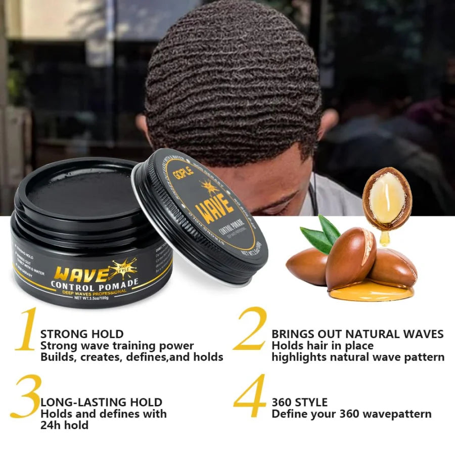 Natural Wave Pomade For Black Men