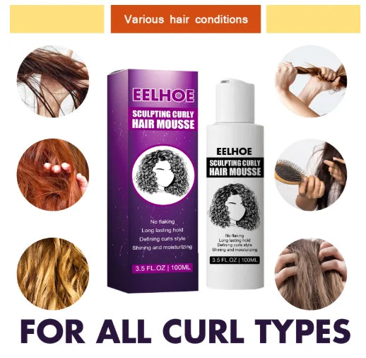 Curl Shaping Styling Mousse