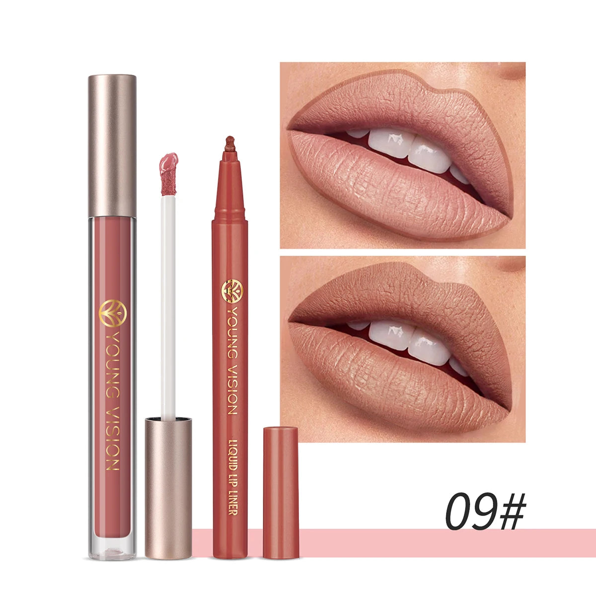 Lip Glaze + Lip Liner