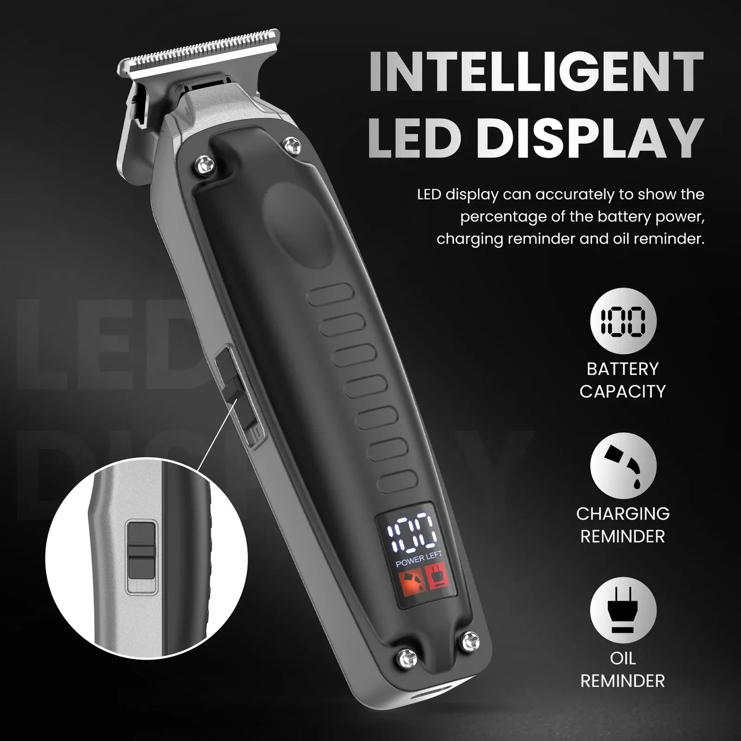 Men's Cordless Hair Clipper Kit