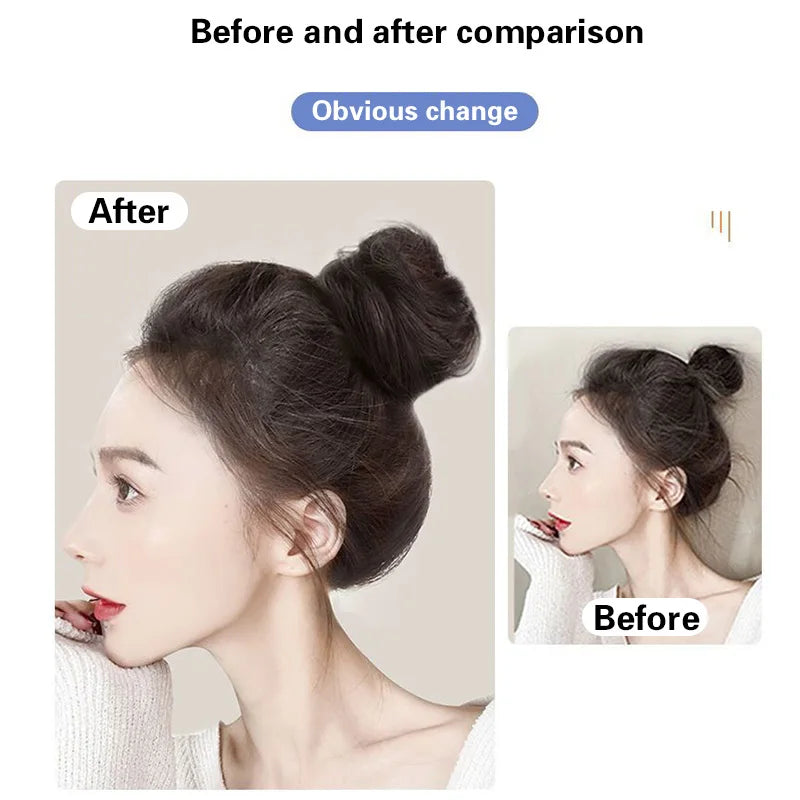 Fluffy Invisible Natural Bun Braiding Hair Ring