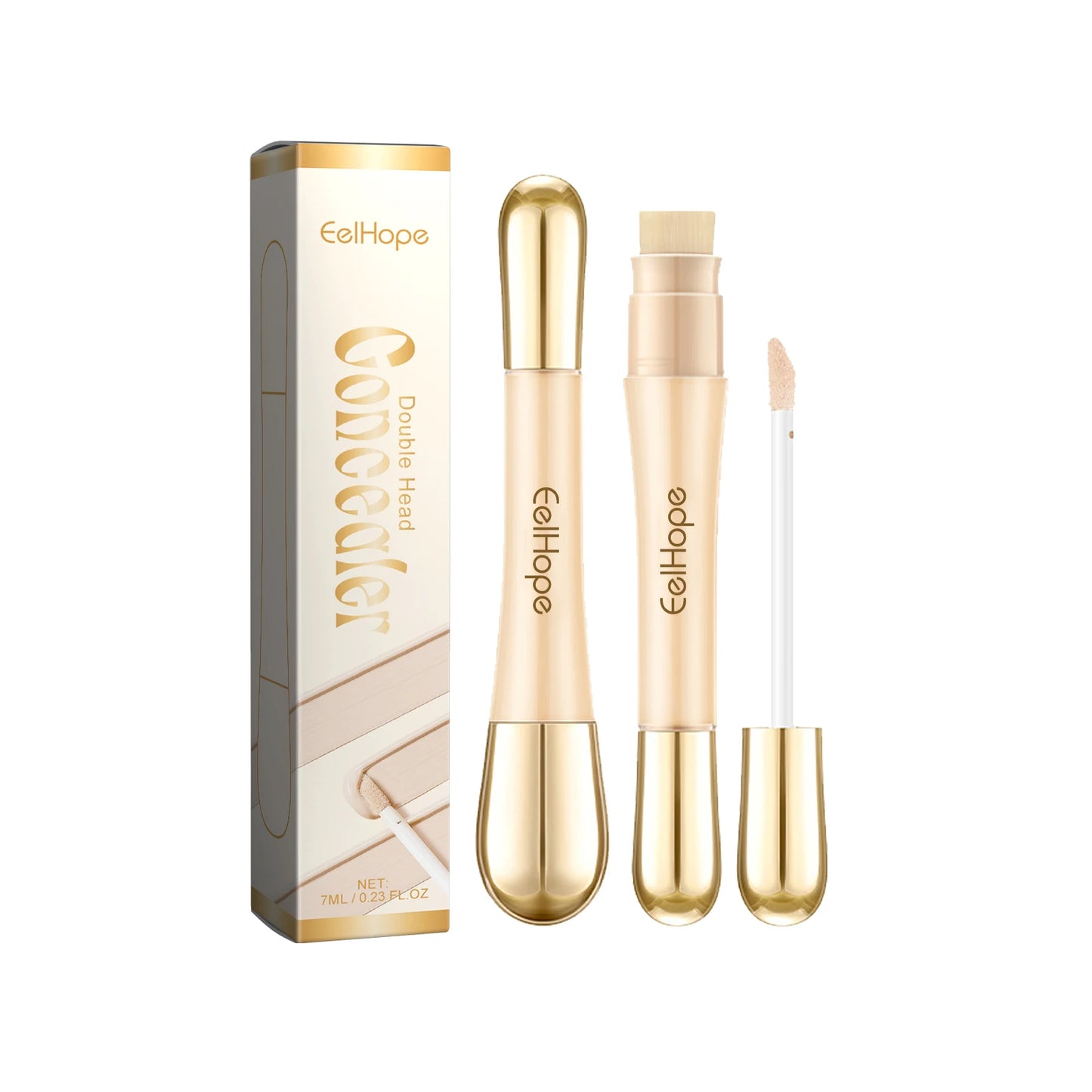 Double Head Concealer/Highlighter Dual Shadow Long Lasting
