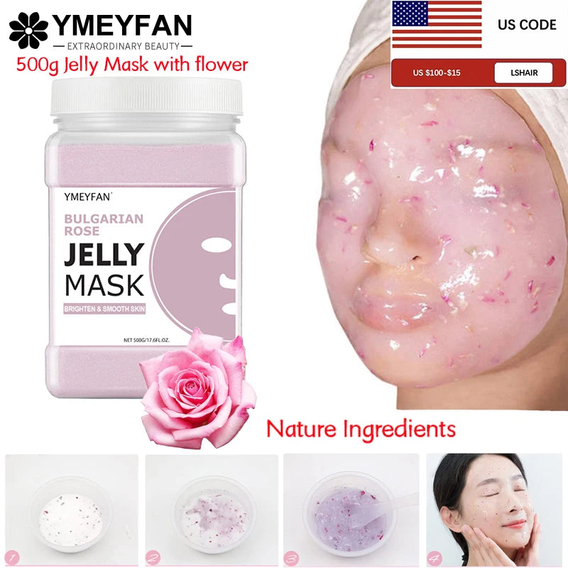 Jelly Face Mask Powder for Facials Skin Care