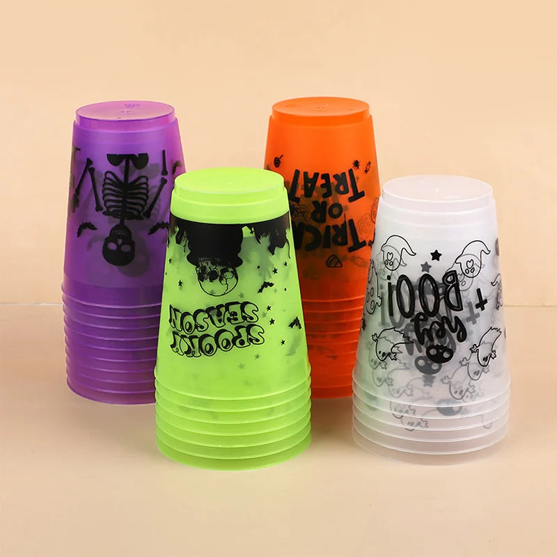 Halloween Plastic Drinking Cups