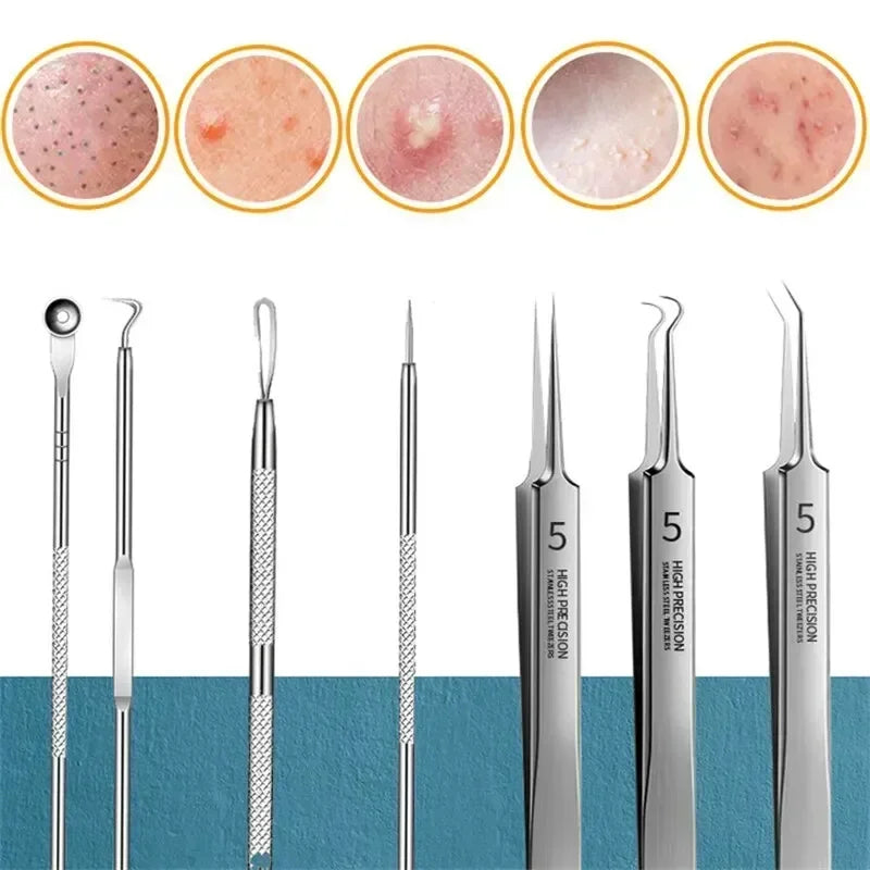 11Pcs Facial Pore Cleaning Care Tools