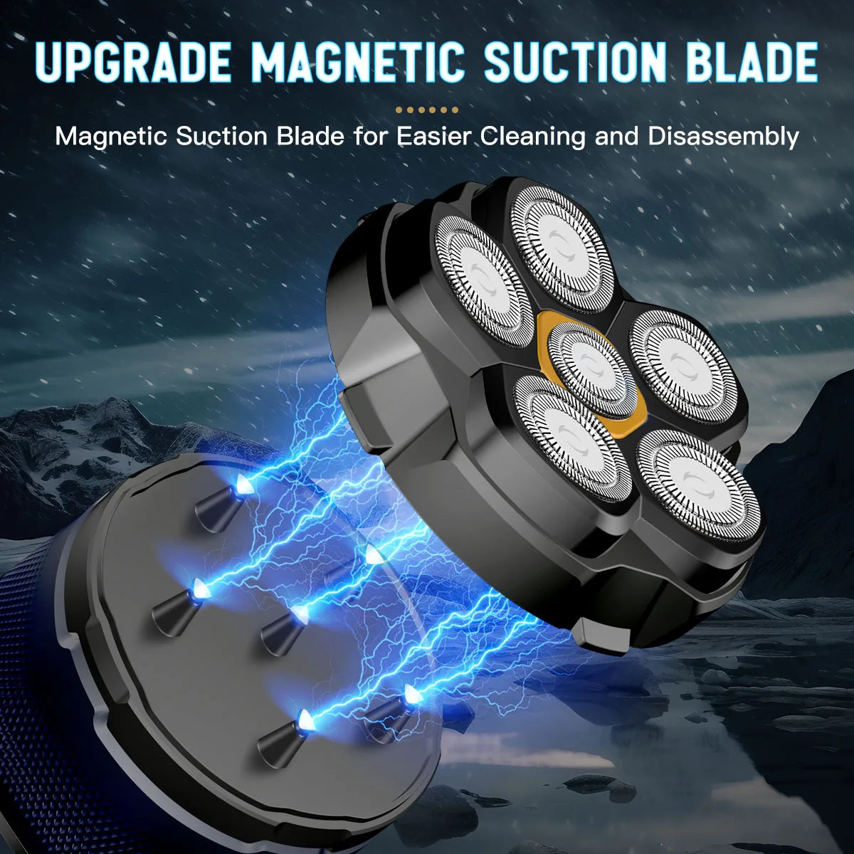 Electric Razor for Bald Men