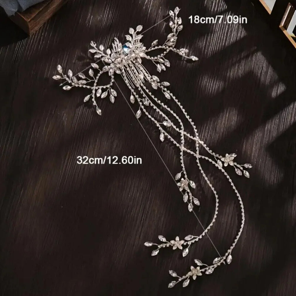 Crystal/Pearl/Rhinestone Bridal Headpiece