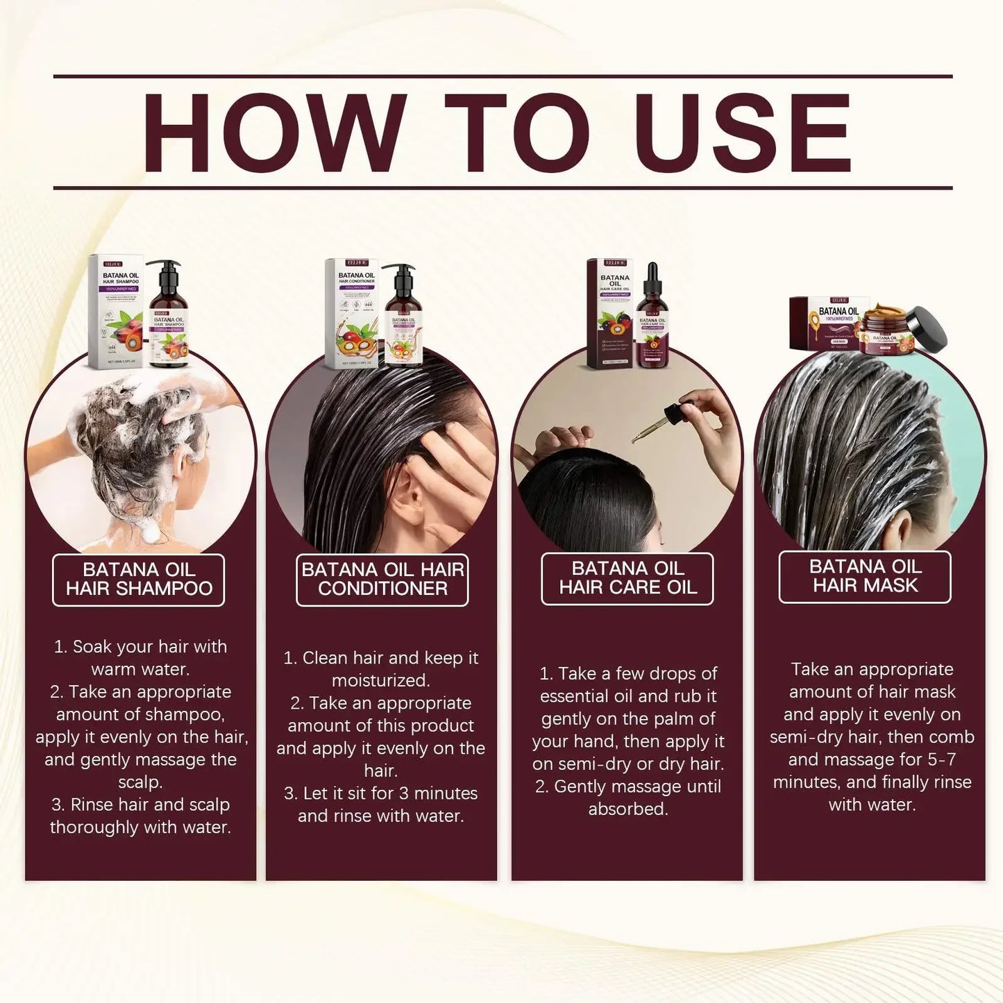 Batana Oil Rich Hair Conditioner Set