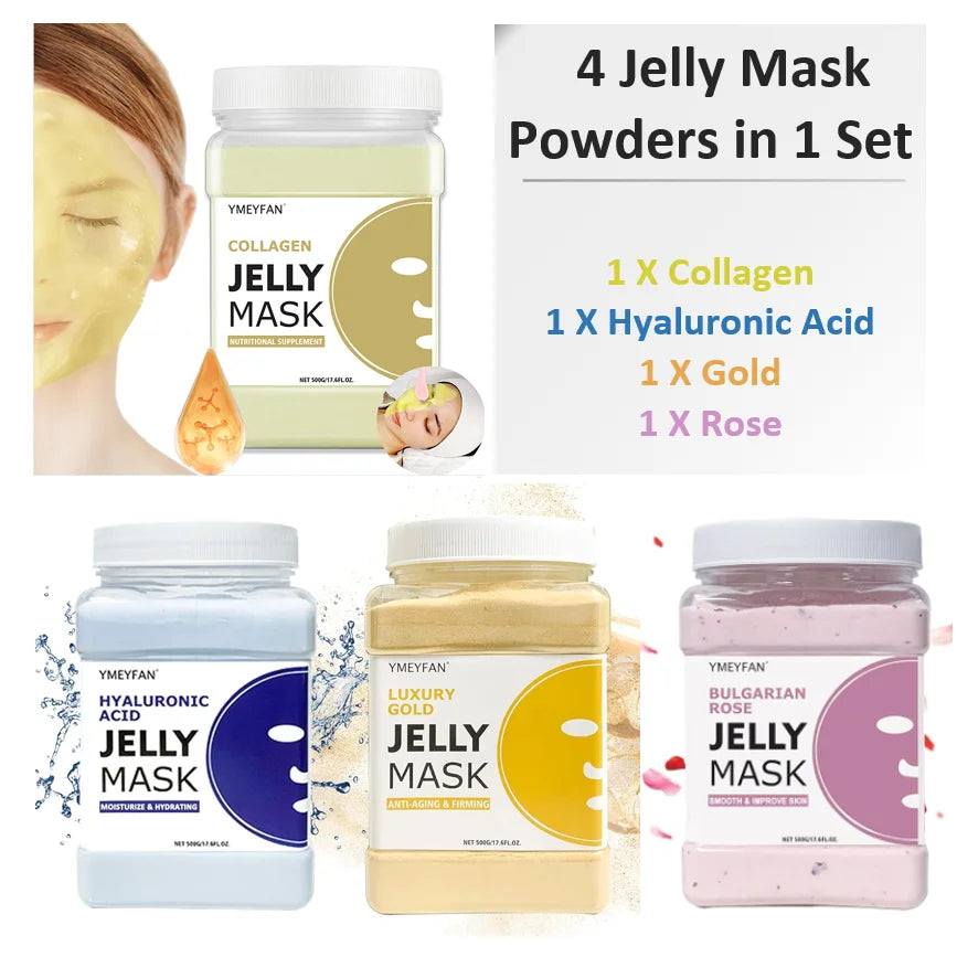 Jelly Face Mask Powder for Facials Skin Care