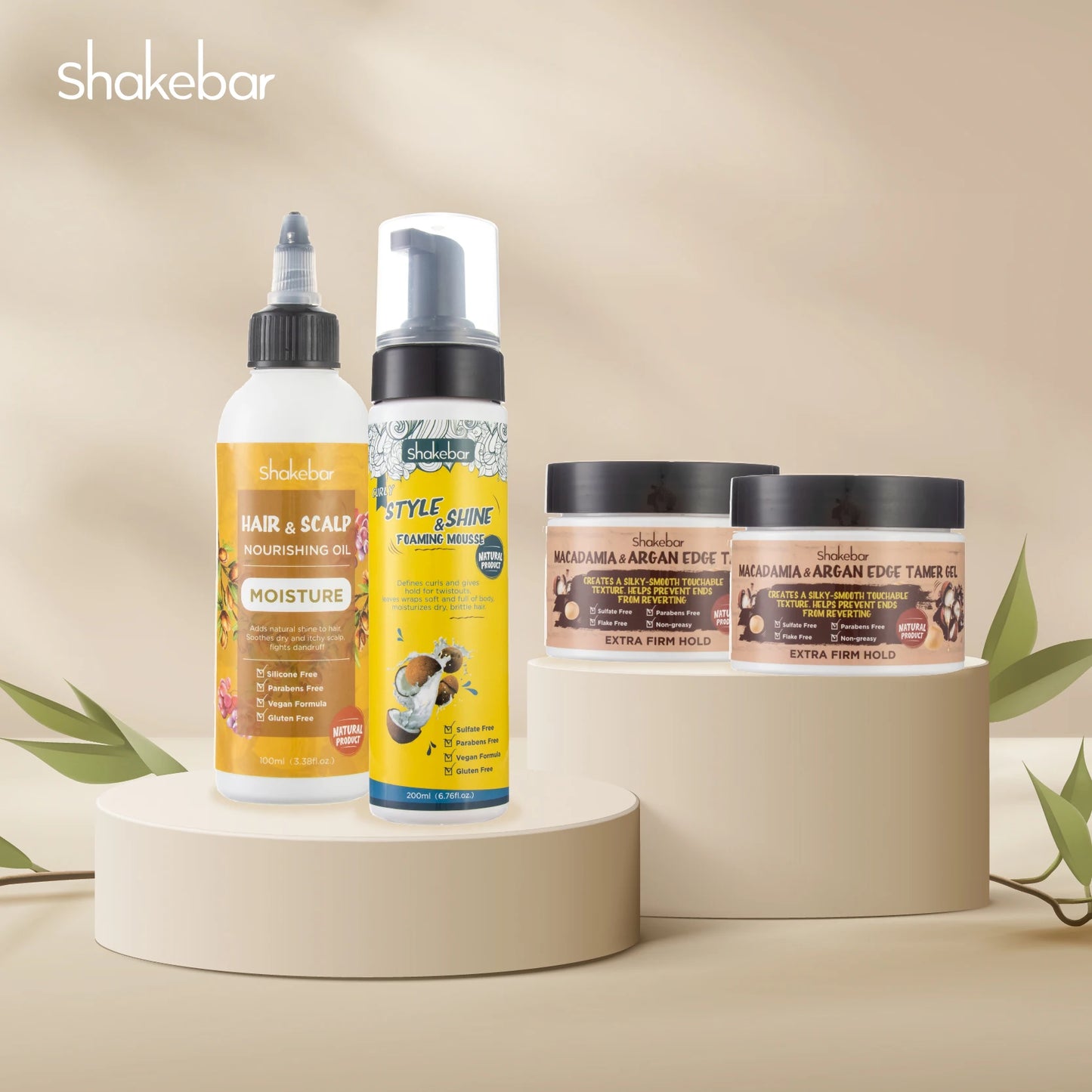 Hair Care Styling Mousse Edge Tamer Gel