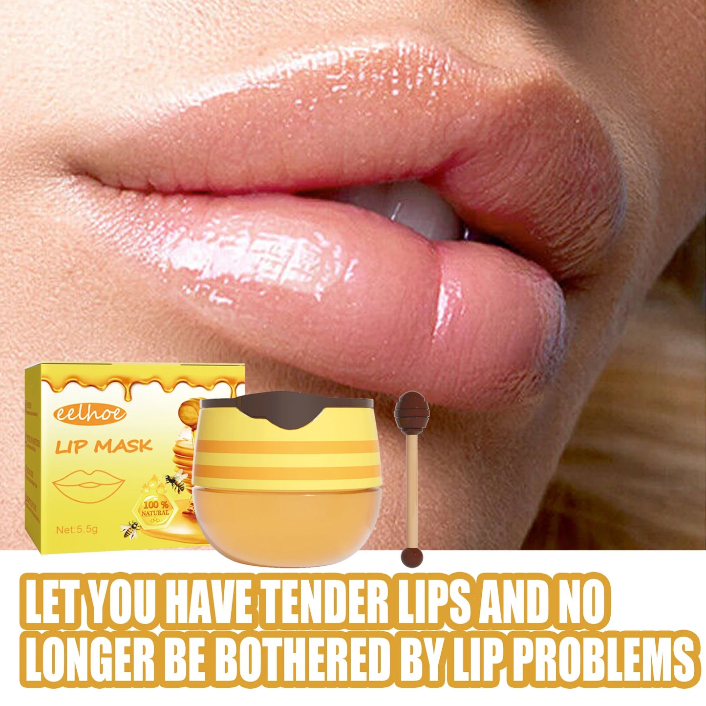 Honey Moisturizing Lip Balm/Lip Mask