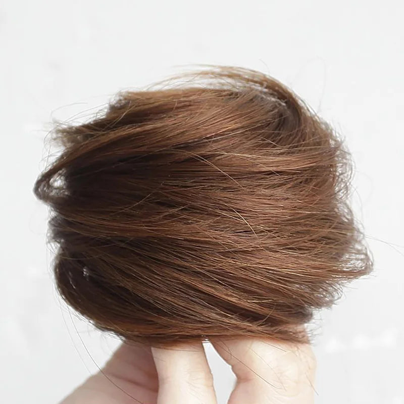 Fluffy Invisible Natural Bun Braiding Hair Ring