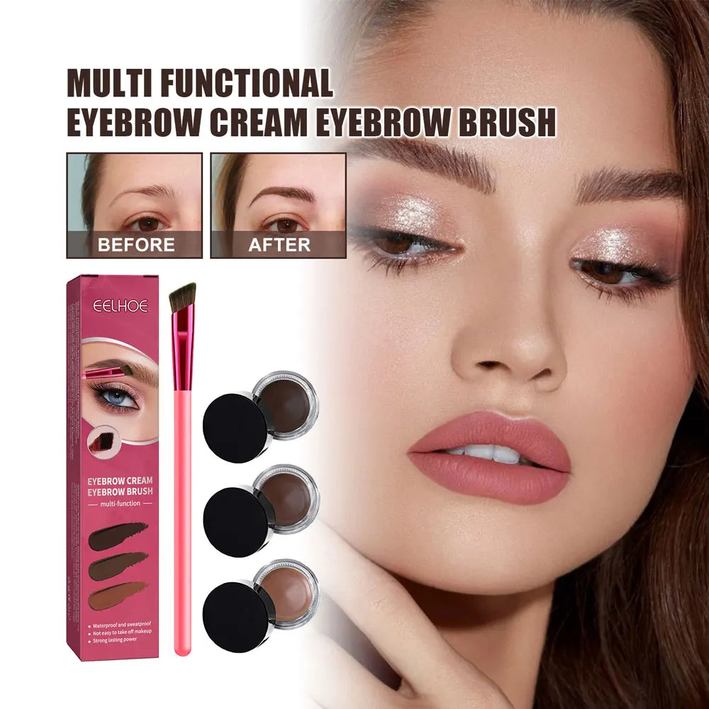 Eyebrow Pomade Waterproof Long-lasting