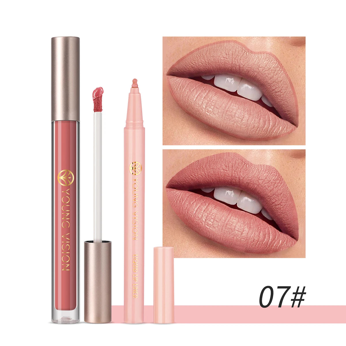 Lip Glaze + Lip Liner