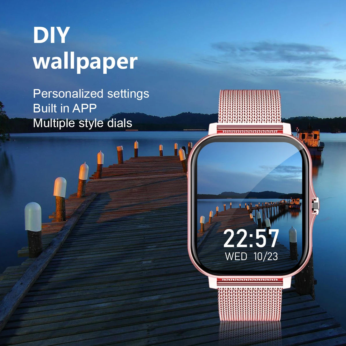 Smart Watch: Call/Sport/Health