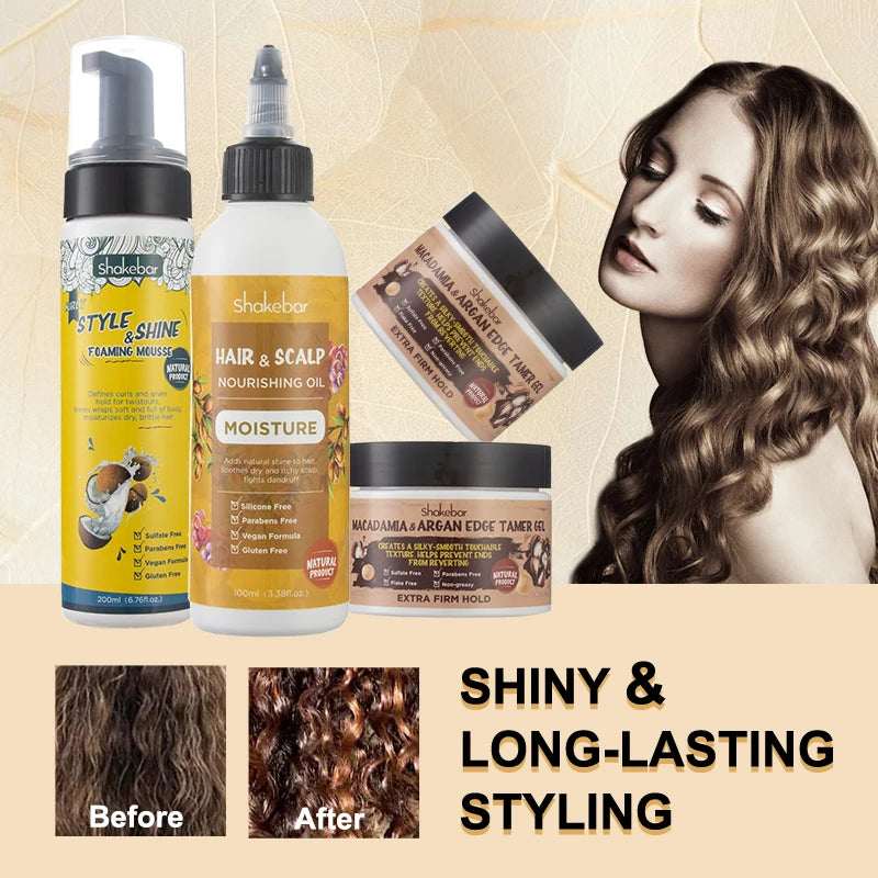 Hair Care Styling Mousse Edge Tamer Gel