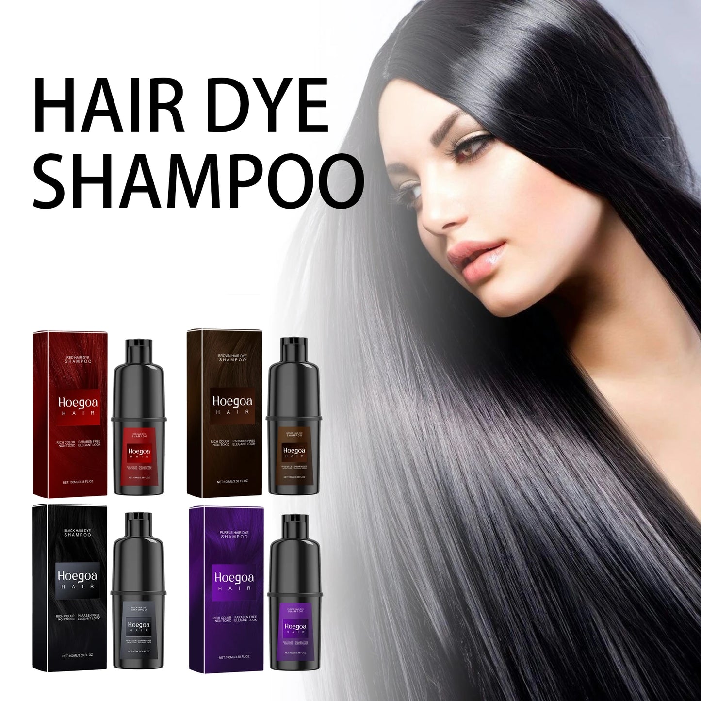 Color-Depositing Hair Dye Shampoo